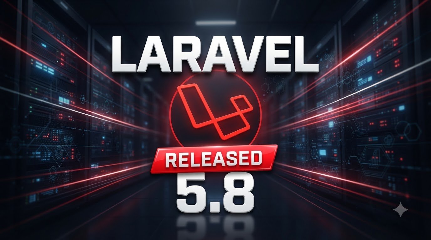 Laravel 5.8 released